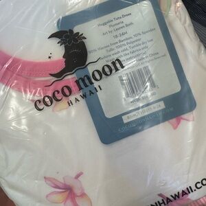 Coco Moon Hawaii Pink and White Tutu Dress for Kids